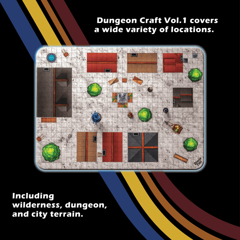 NordicDice Accessories, bøger etc Dungeon Craft - Volume 1