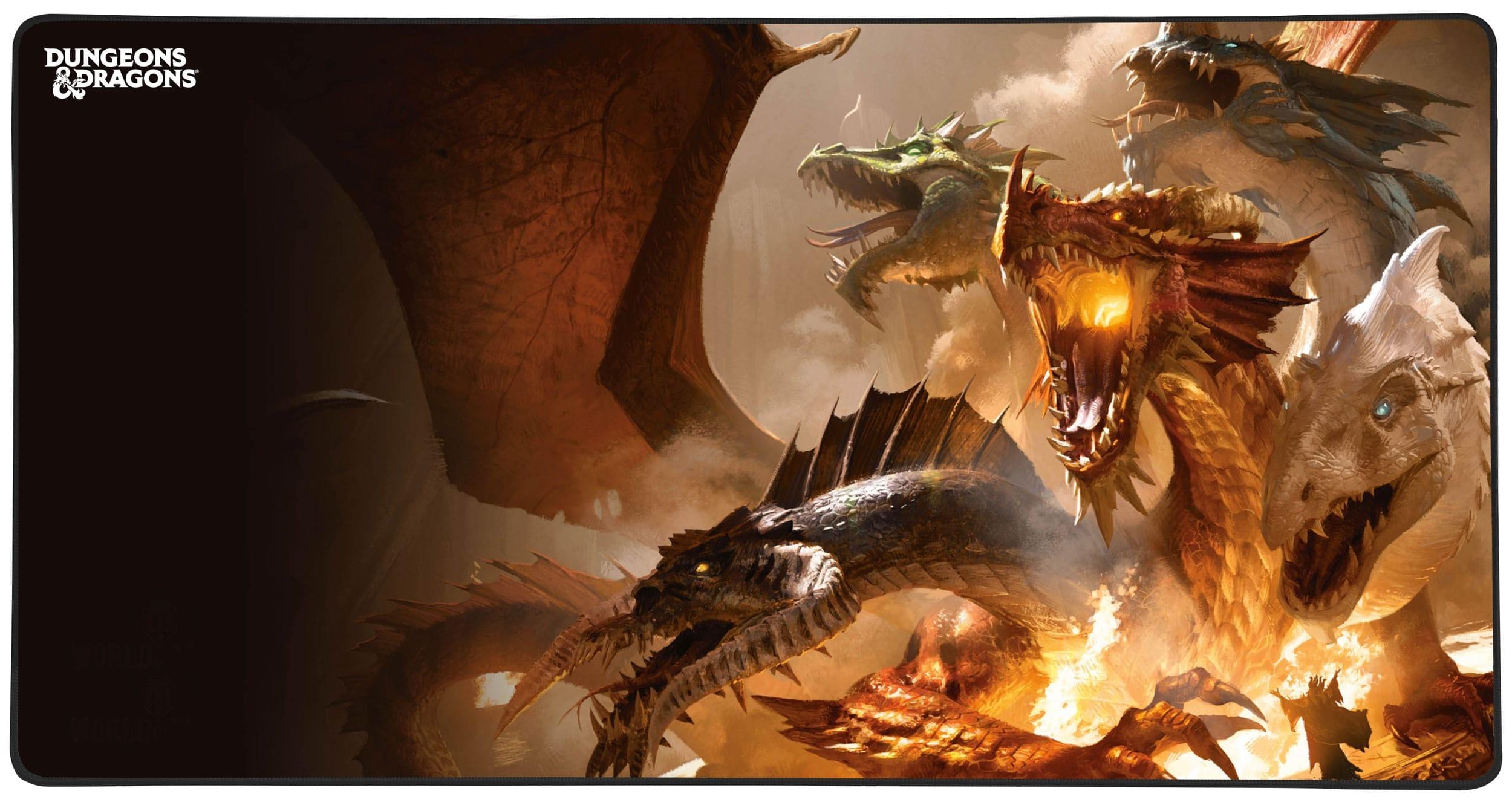 NordicDice Accessories, bøger etc Dungeons and Dragons: Tiamat Desk Mat