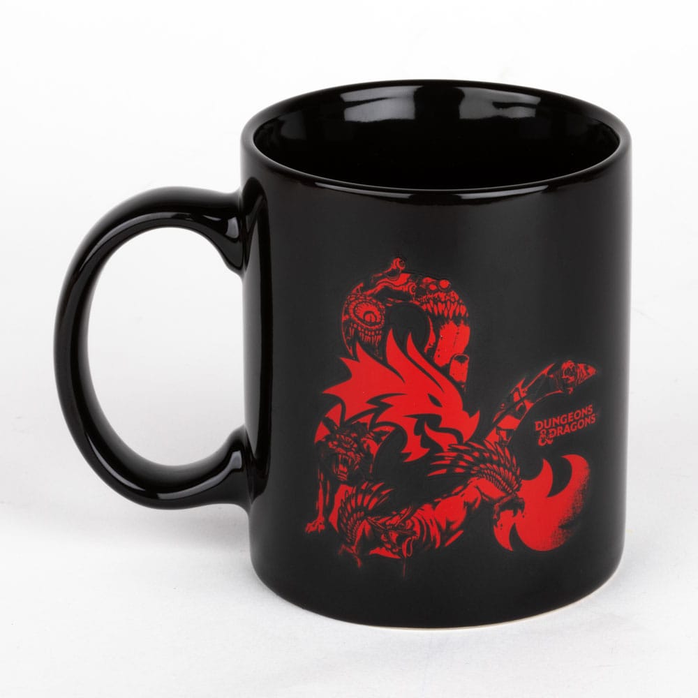 NordicDice Accessories, bøger etc Dungeons & Dragons Mug Monsters Logo 320 ml