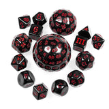 NordicDice Akryl og Resin All you need terningesæt - 15 pieces