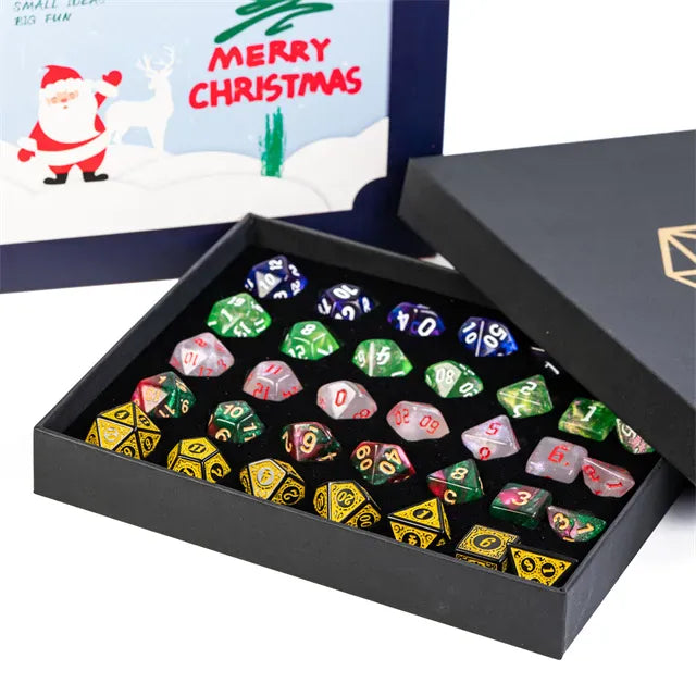 NordicDice Akryl og Resin christmas gift box