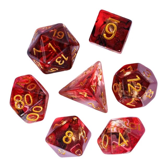 NordicDice Akryl og Resin Class dice: Barbarian Axe