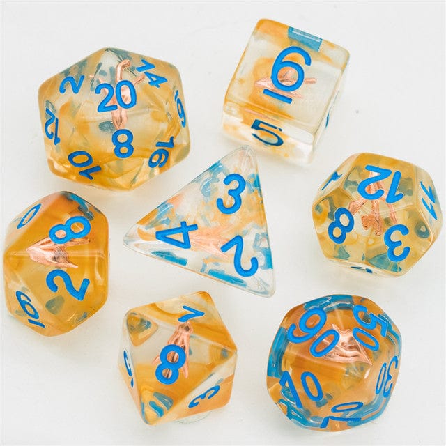 NordicDice Akryl og Resin Class dice: Ranger terningesæt