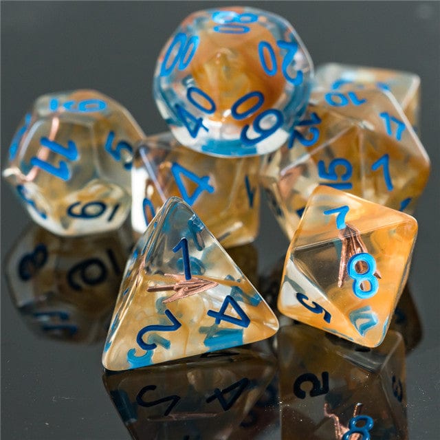 NordicDice Akryl og Resin Class dice: Ranger terningesæt