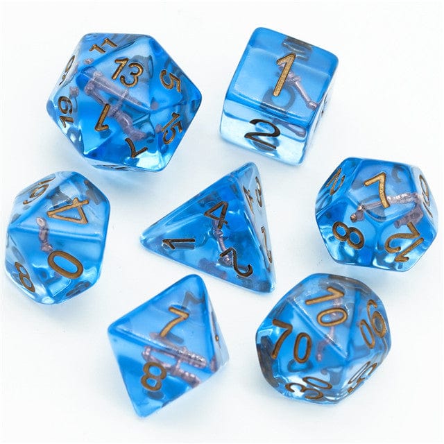 NordicDice Akryl og Resin Class Dice: Tryllestav terningesæt