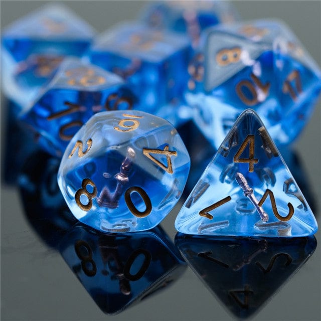 NordicDice Akryl og Resin Class Dice: Tryllestav terningesæt