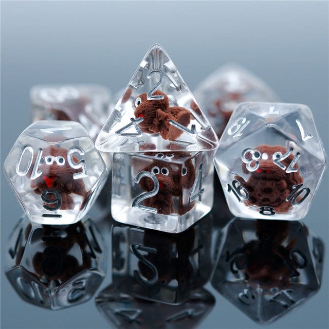 NordicDice Akryl og Resin hvalpeterninger