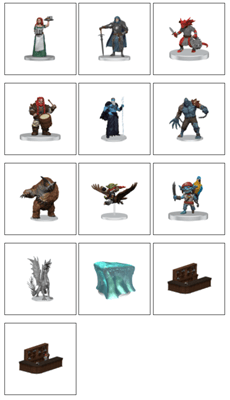NordicDice Booster Brick Pathfinder Battles: Rusty Dragon Inn Box Set