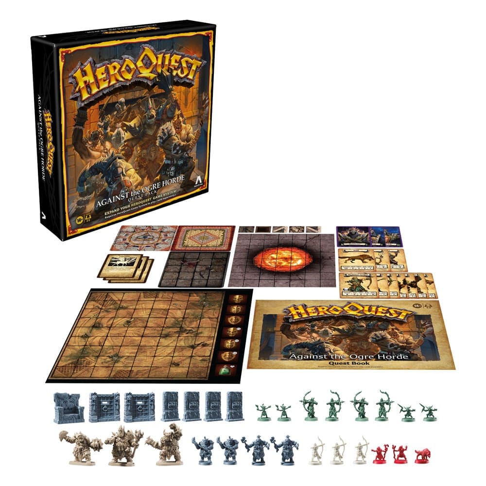 NordicDice Brætspil HeroQuest Board Game Expansion Against the Ogre Horde Quest Pack