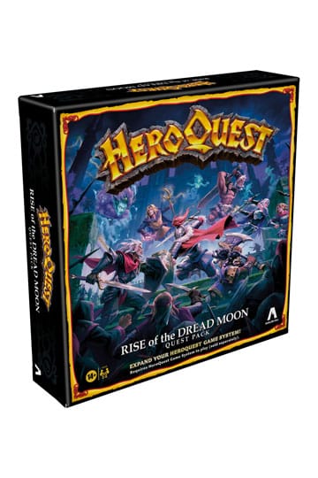 NordicDice Brætspil HeroQuest Board Game Expansion: rise of the dread moon