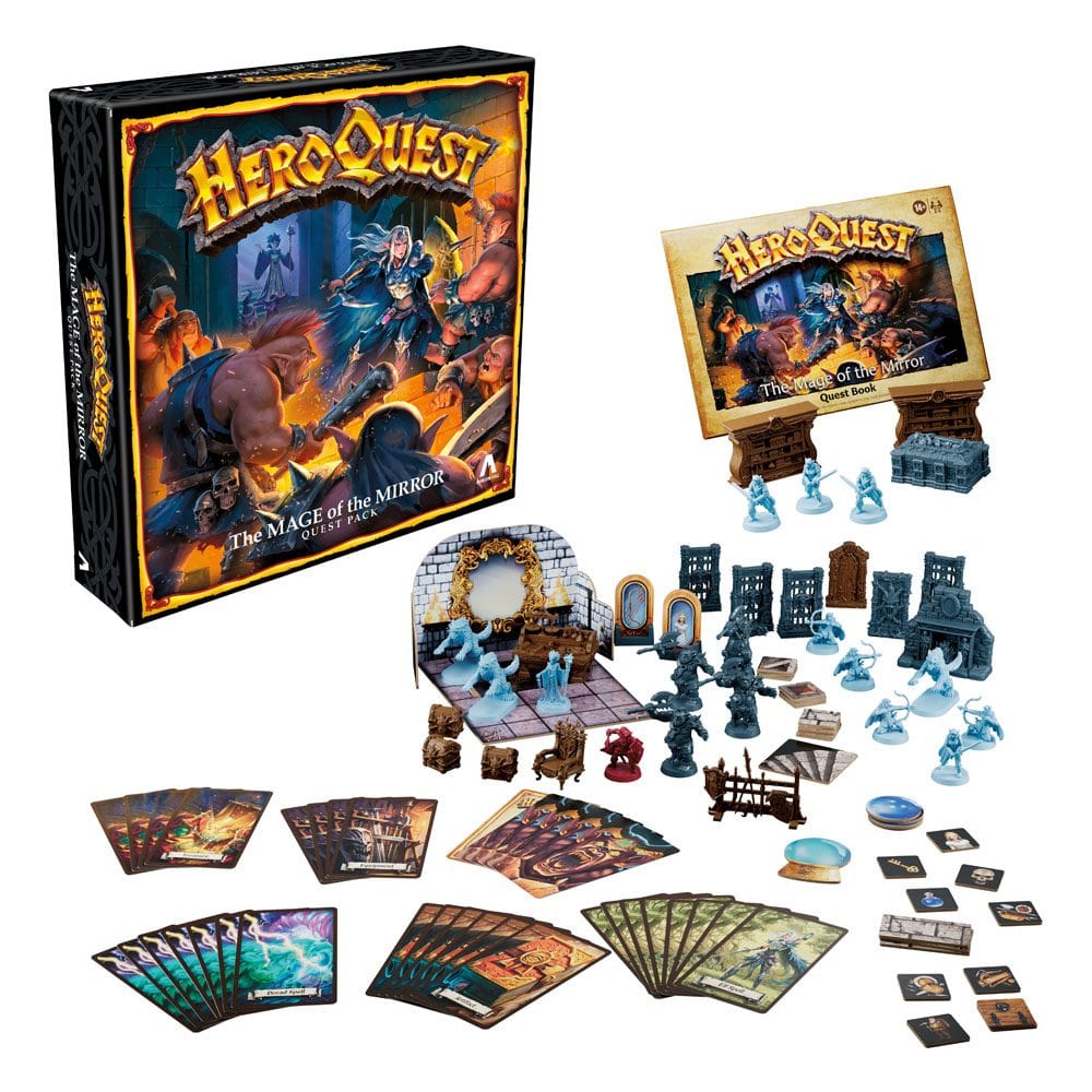 NordicDice Brætspil HeroQuest Board Game Expansion The Mage of the Mirror Quest