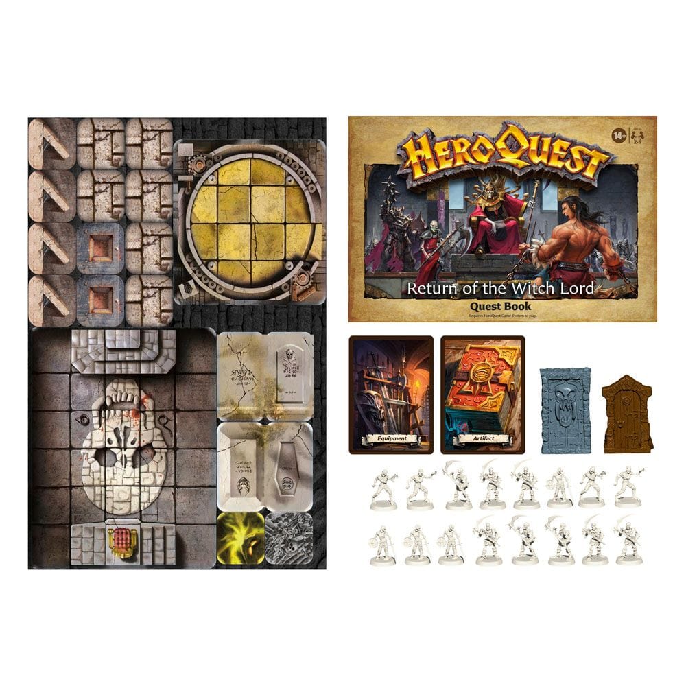 NordicDice Brætspil HeroQuest Expansion Return of the Witch Lord Quest english