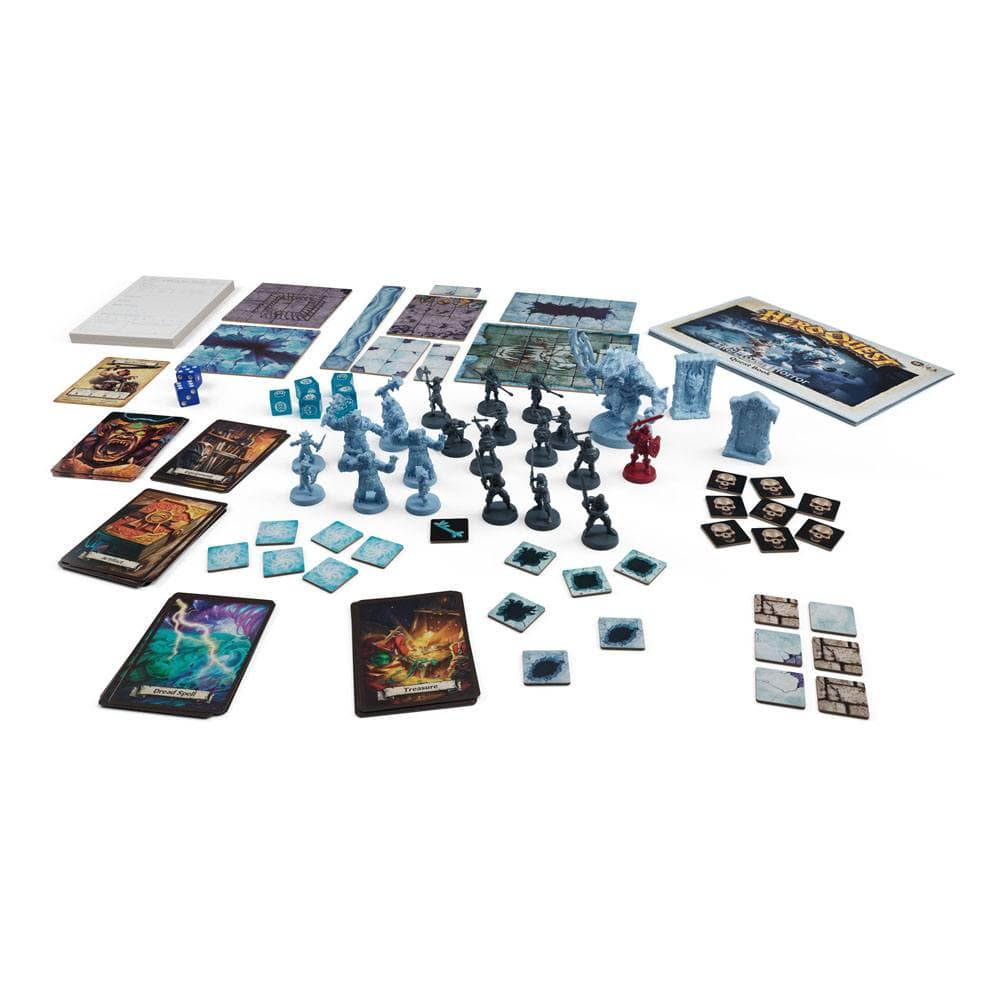 NordicDice Brætspil HeroQuest  Expansion The Frozen Horror Quest Pack english