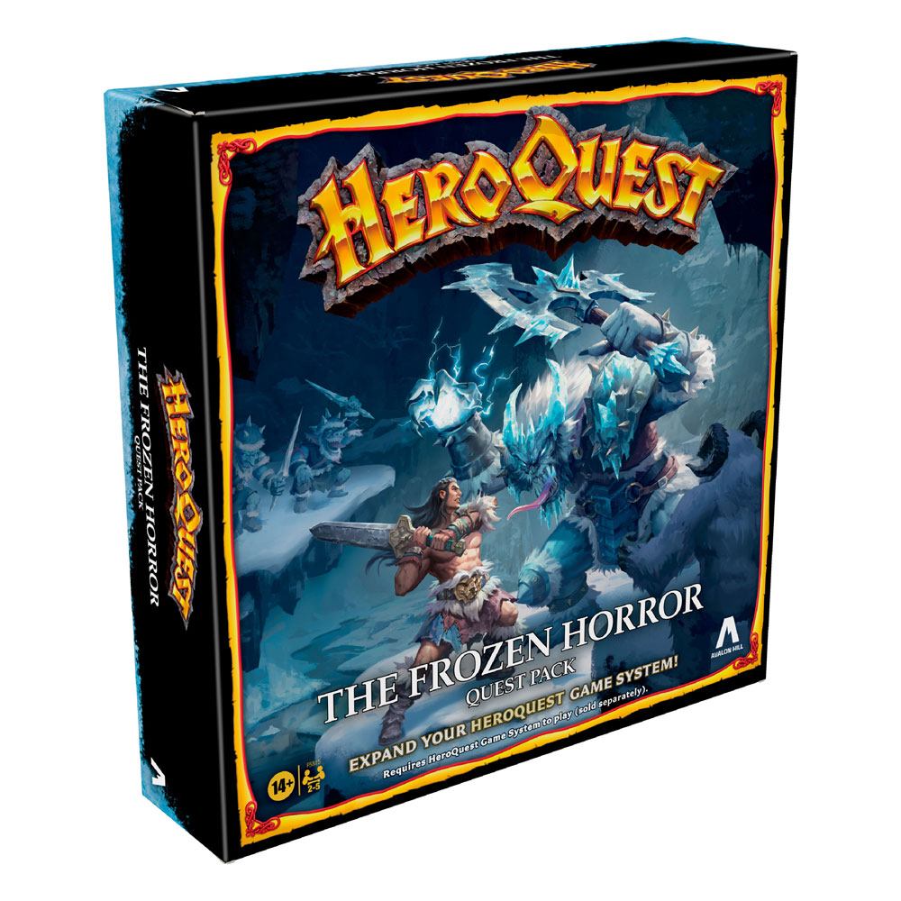 NordicDice Brætspil HeroQuest  Expansion The Frozen Horror Quest Pack english