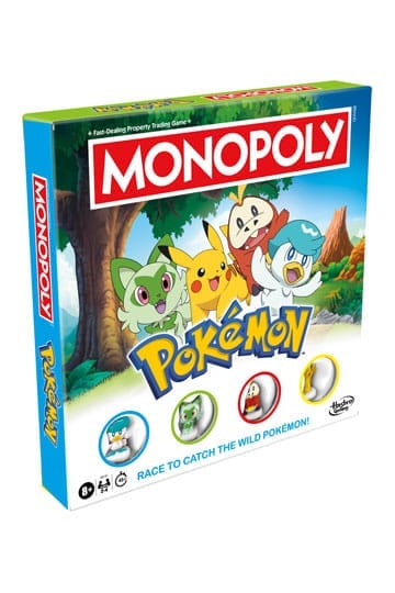 NordicDice Brætspil Pokémon Board Game Monopoly *English Version*