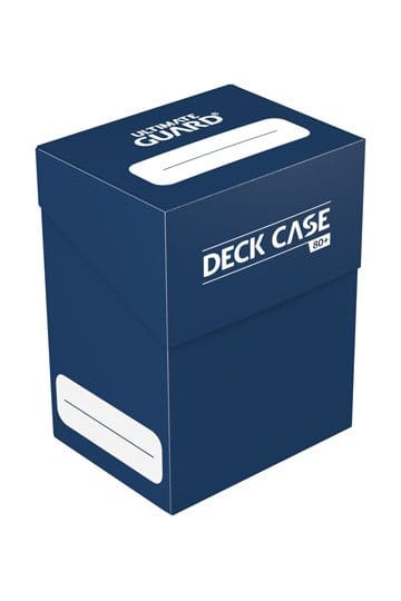 Nordicdice Card Boxes Ultimate Guard Deck Case 80+ Standard Size Blue