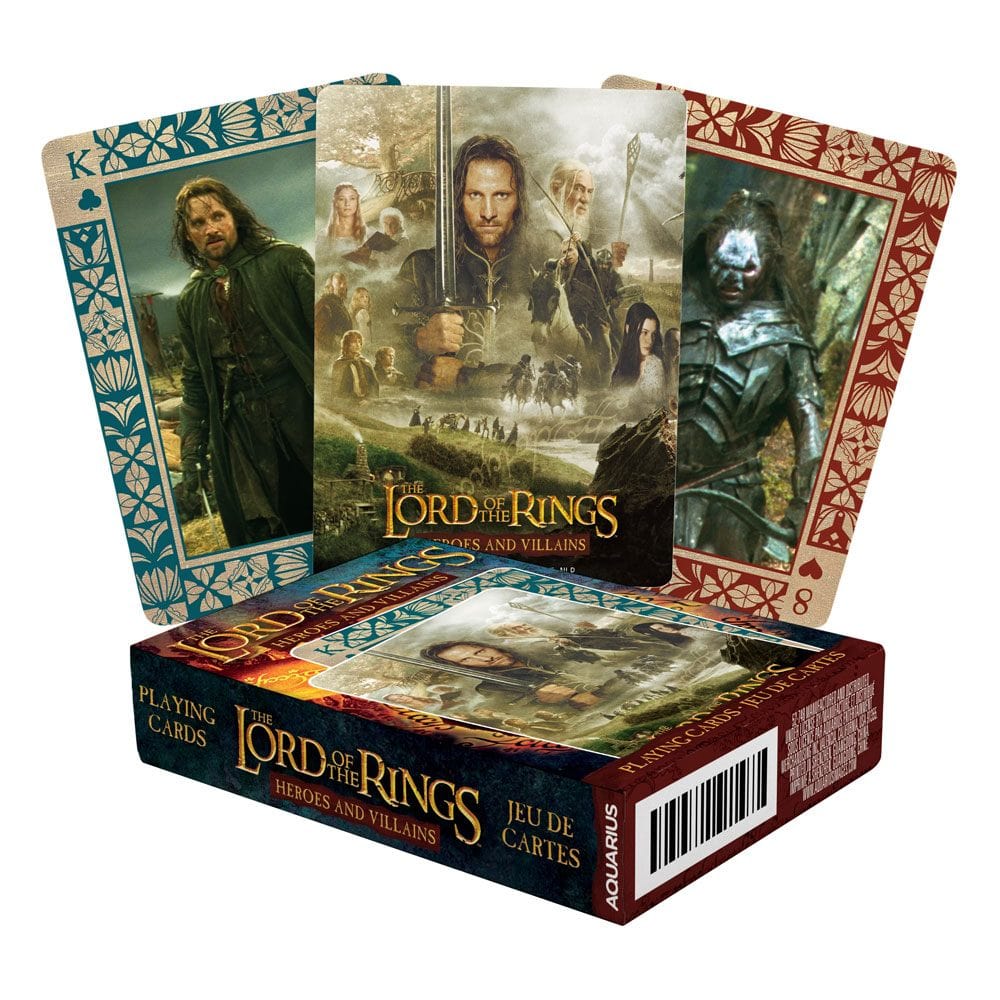 NordicDice Card game Lord of the Rings Playing Cards Heroes and Villains