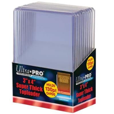 NordicDice Card game UP - Toploader - 3" x 4" Super Thick 130PT (10 pieces)