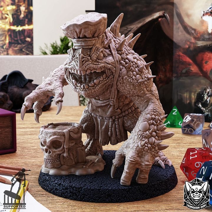 NordicDice Custom print Hezrou Cook - Custom Mini