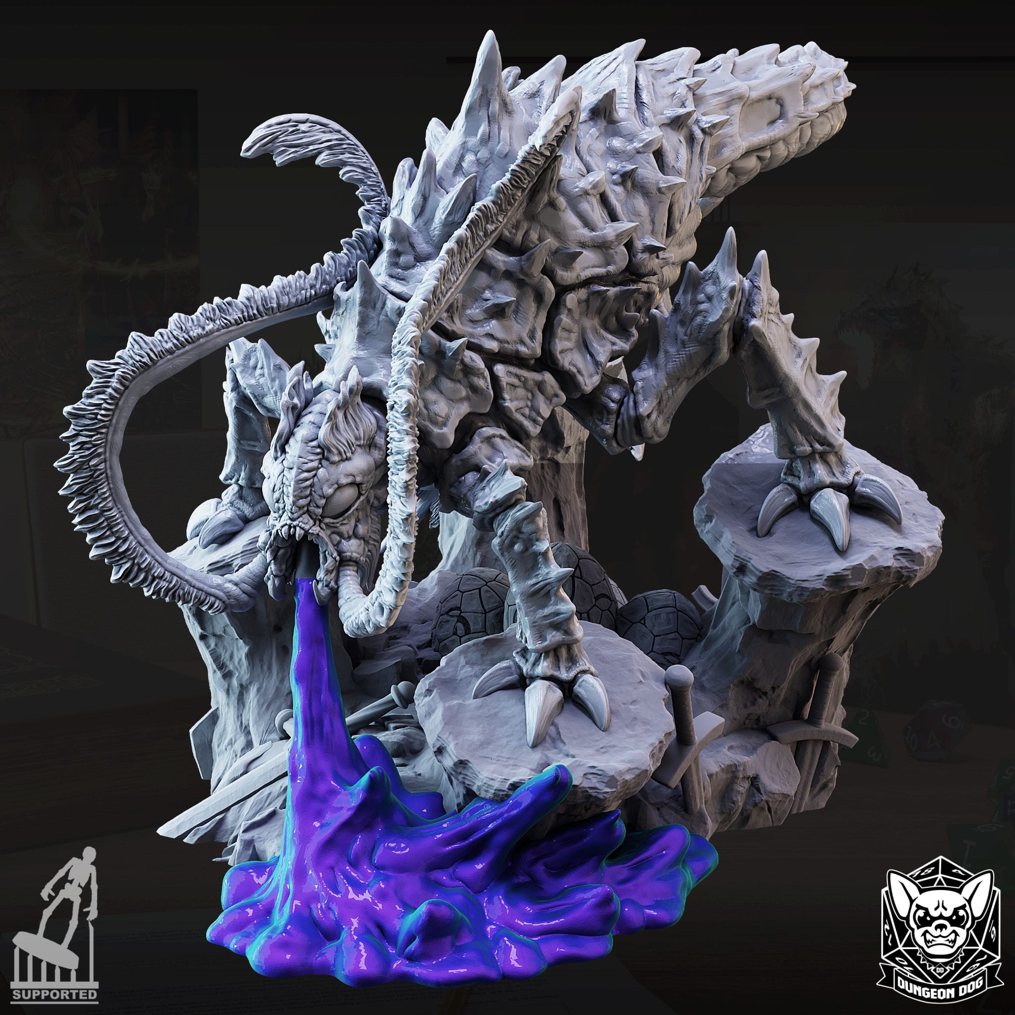 NordicDice Custom print Rust Monster Matriarch - Custom Mini