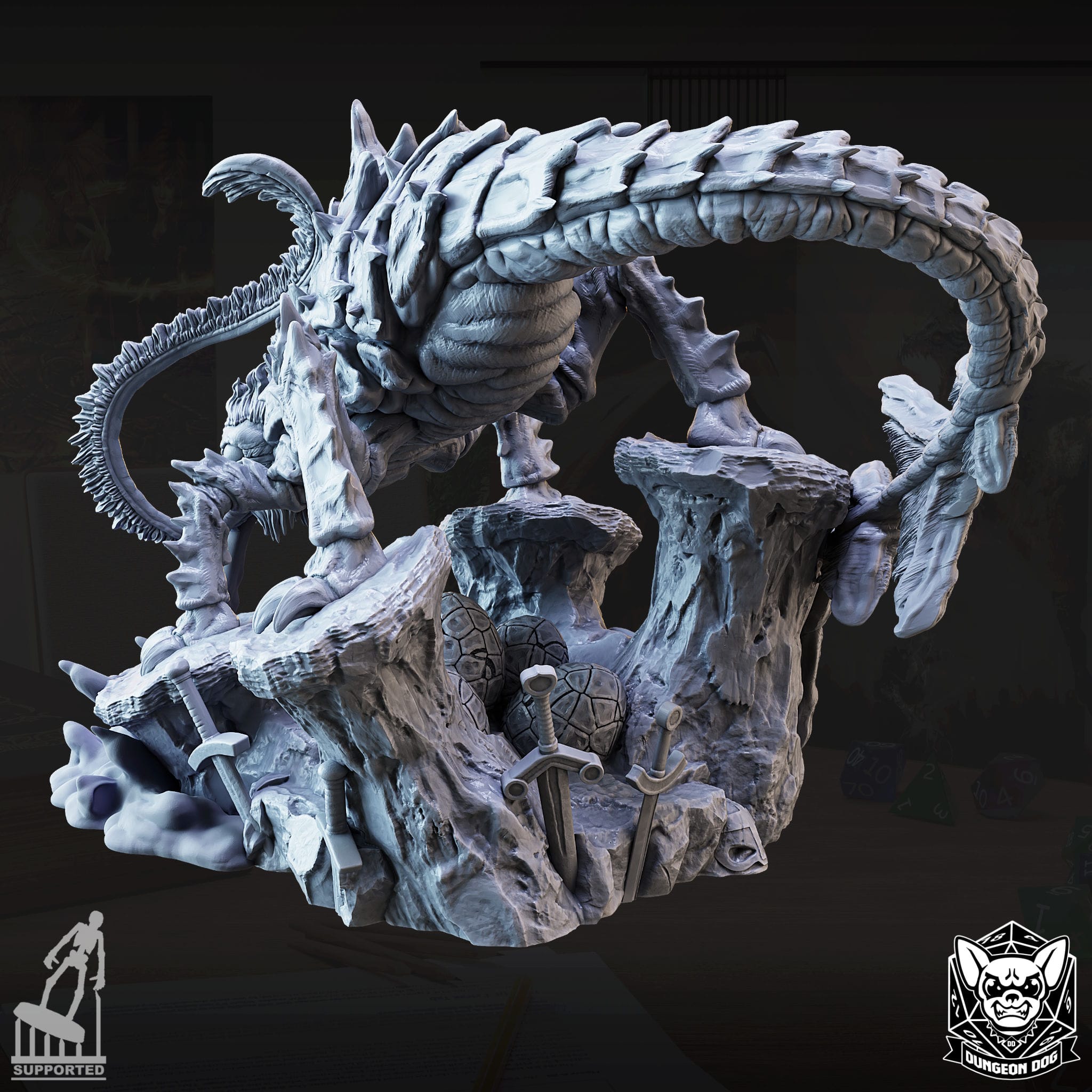 NordicDice Custom print Rust Monster Matriarch - Custom Mini