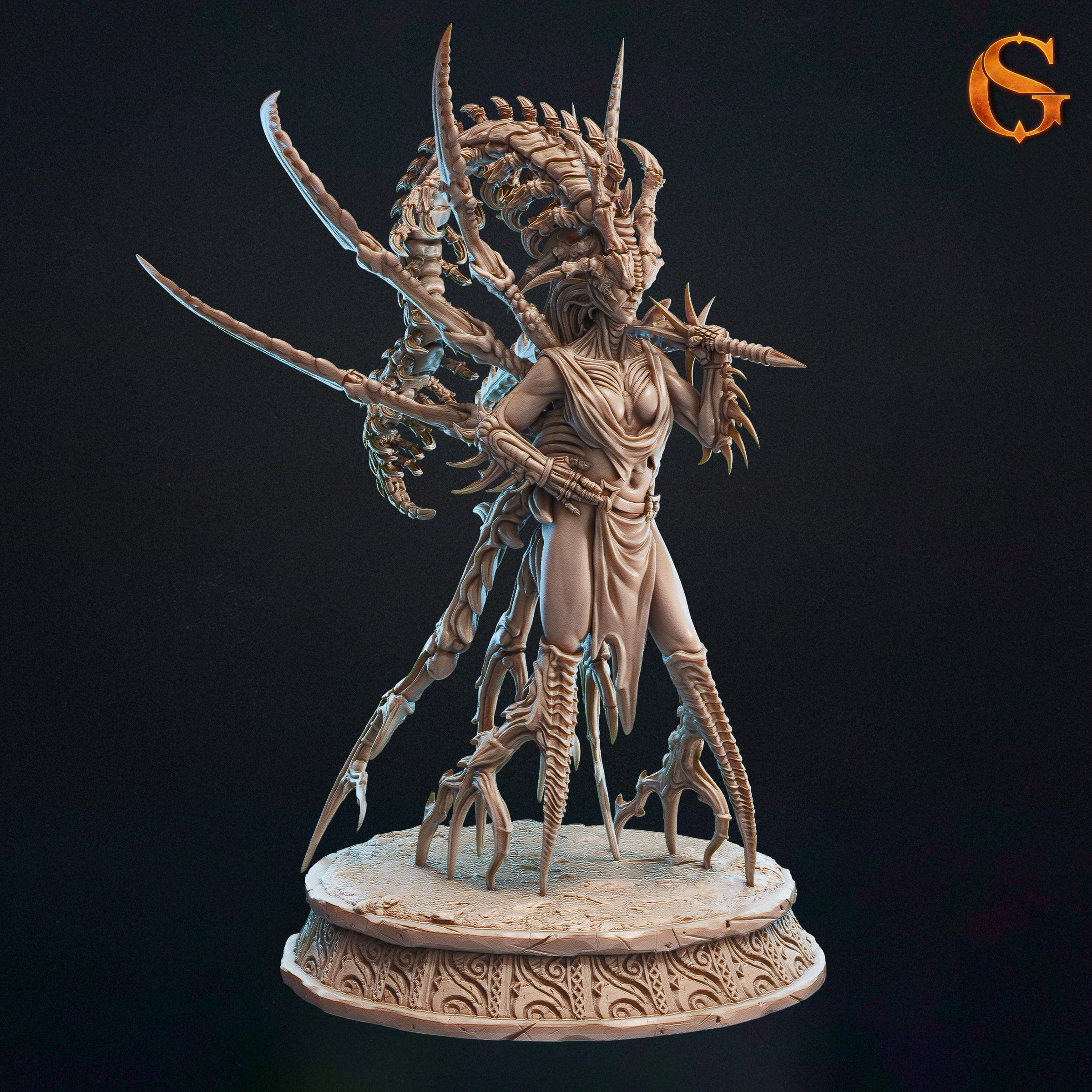 NordicDice Custom print Symbiote Warrior - Custom Mini