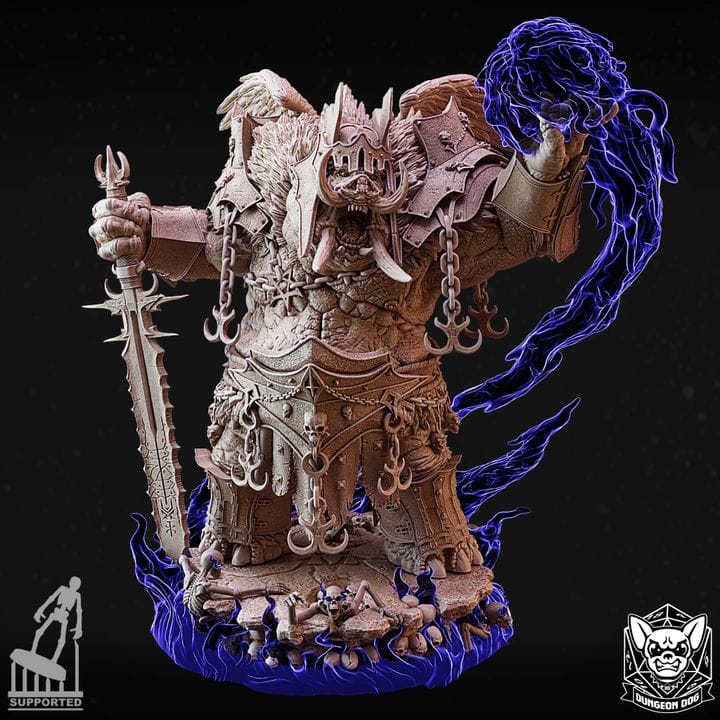 NordicDice Custom print The Insatiable Demon Nalfeshnee - Custom Mini