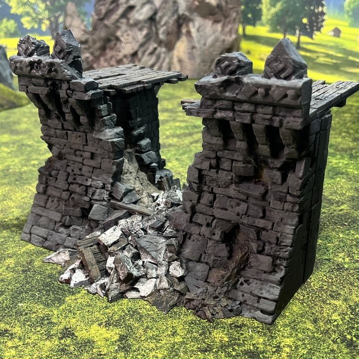 NordicDice Custom print Wall Breach - for Board Games - Custom Mini