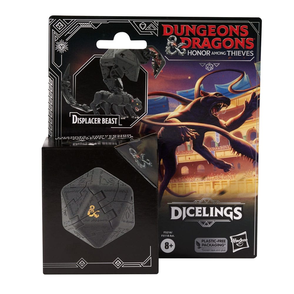 NordicDice D20 Dungeons & Dragons: Honor Among Thieves Dicelings Action Figure Displacer Beast