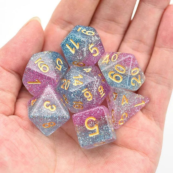NordicDice D20 Shimmering Stardust Dice