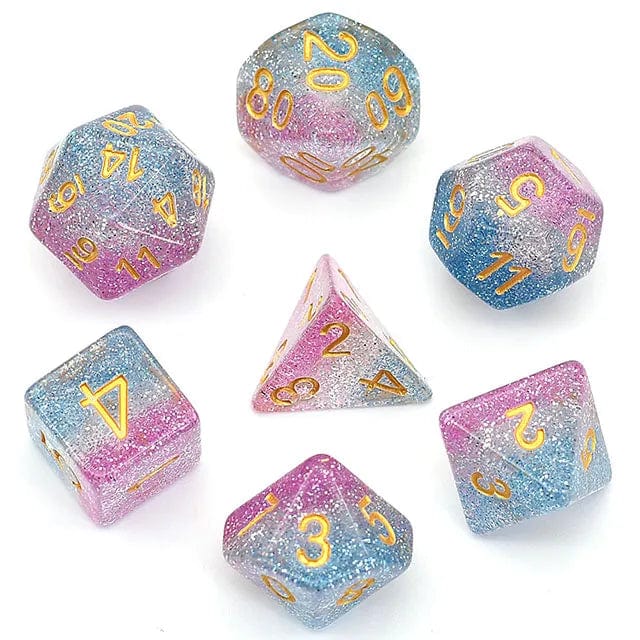 NordicDice D20 Shimmering Stardust Dice