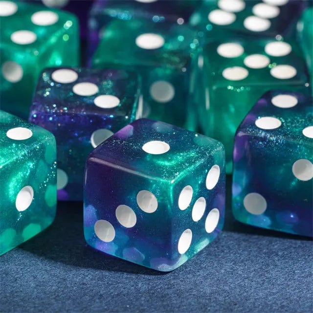 NordicDice d6 Galakse mini d6 terning - 25 stk