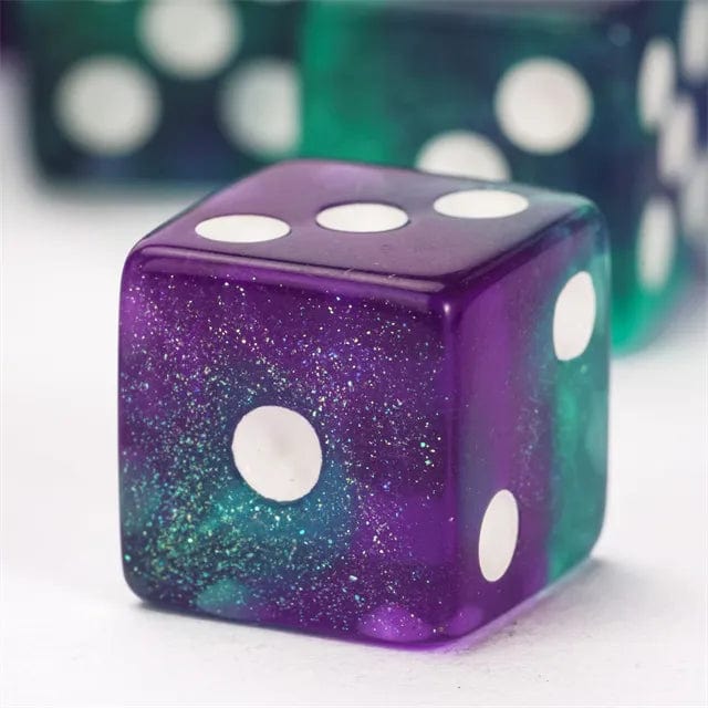 NordicDice d6 Galakse mini d6 terning - 25 stk