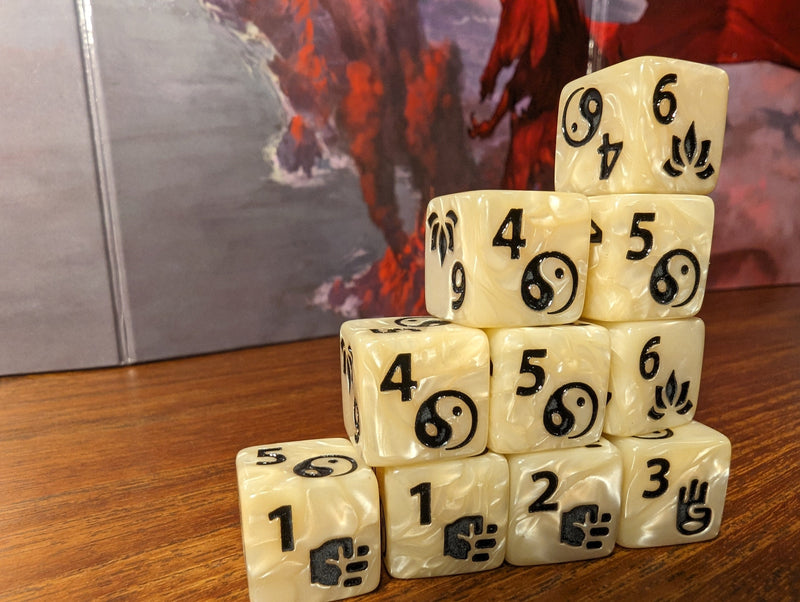 NordicDice d6 Monk terninger d6