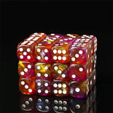 NordicDice d6 Orange glitter d6 terning - 16mm