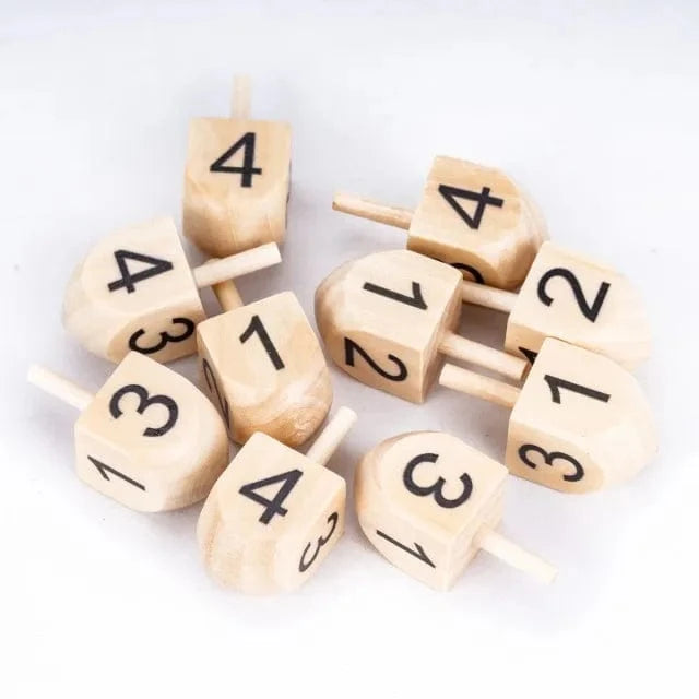 NordicDice d6 (sekssidet) Spinning d4 rollespilsterning