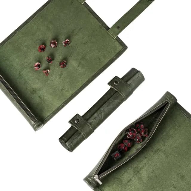 NordicDice Dice tray Terningsmåtte af PU Læder - upgraded