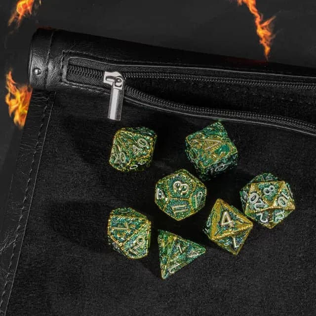 NordicDice Dice tray Terningsmåtte af PU Læder - upgraded