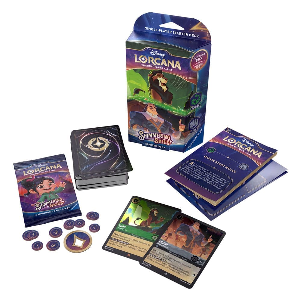 NordicDice Disney Lorcana Disney Lorcana TCG Shimmering Skies Starter Deck