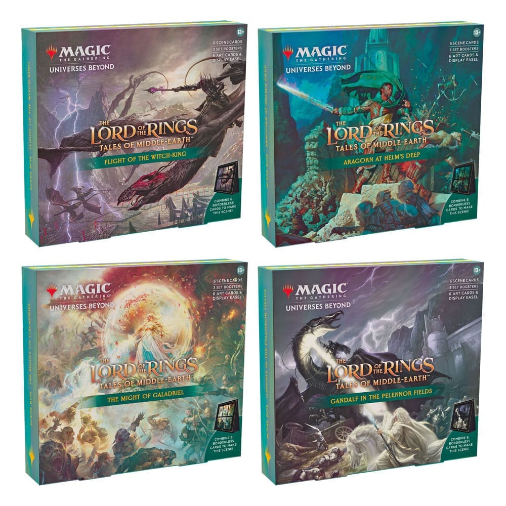 NordicDice Magic: The Gathering Magic the Gathering The Lord of the Rings: Tales of Middle-earth Scene Boxes Display