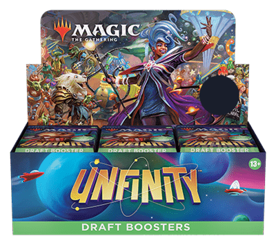 NordicDice Magic: The Gathering MTG - Unfinity Draft Booster Display (36 Packs) -
