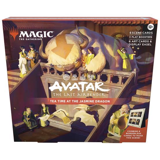 NordicDice Magic: The Gathering Scene Box - Tea Time at the Jasmine Dragon - Avatar The Last Airbender - Magic the Gathering