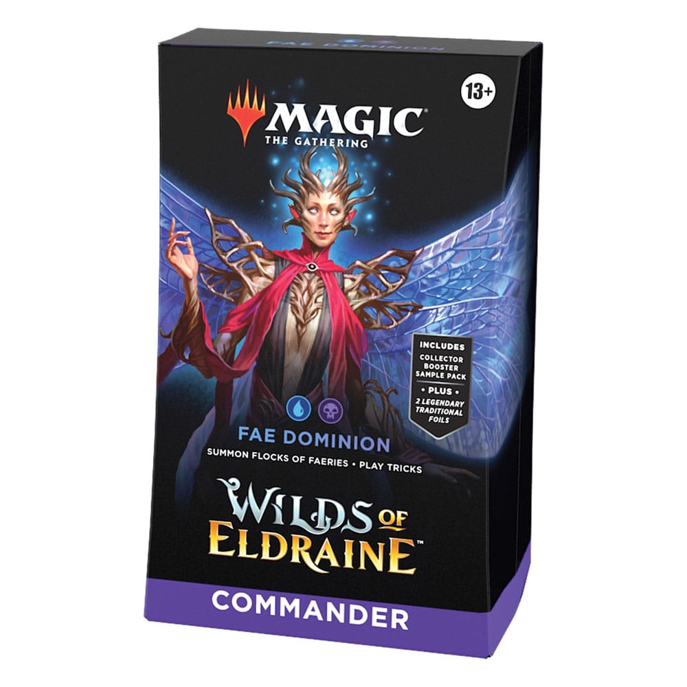 NordicDice Magic: The Gathering Wilds of Eldraine - Commander Deck - Magic the Gathering - Fae Dominion