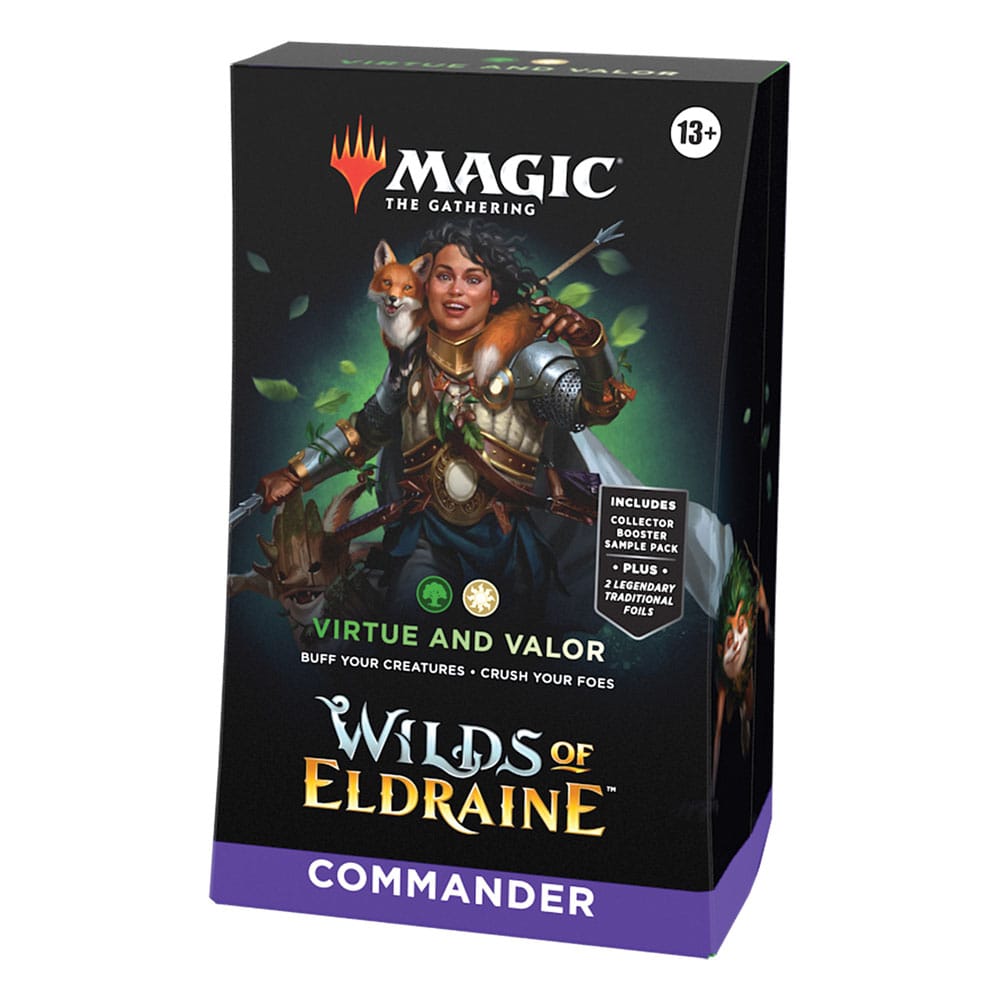 NordicDice Magic: The Gathering Wilds of Eldraine - Commander Deck - Magic the Gathering - Virtue And Valor