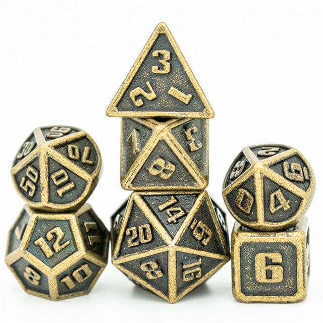 NordicDice Metal terninger Mini metal terningeset