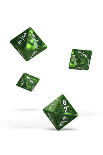 NordicDice Oakie Doakie Dice D8 Dice 18 mm Goyf Marble - Green