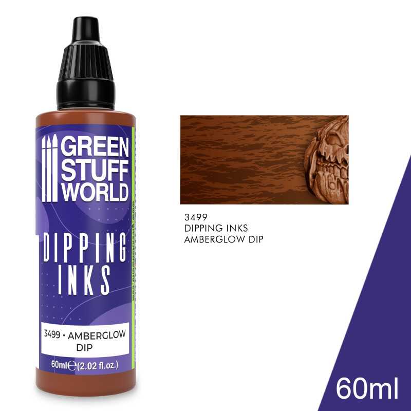 NordicDice Paint 60 ml Dipping ink 60 ml - AMBERGLOW DIP