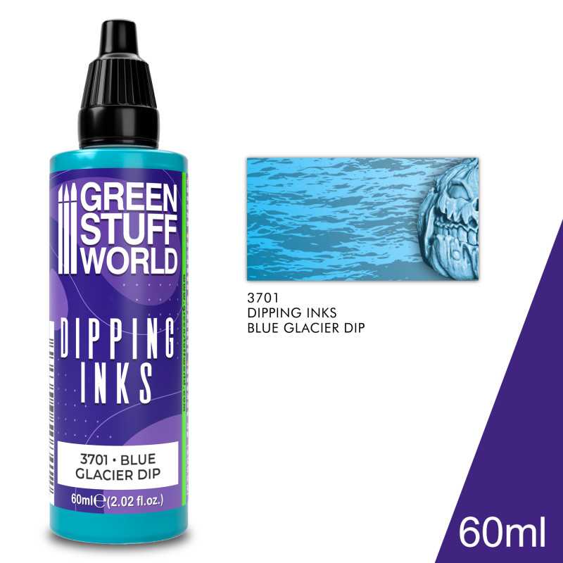 NordicDice Paint 60 ml Dipping ink 60 ml - Blue Glacier Dip