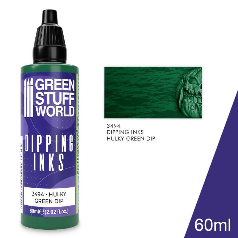 NordicDice Paint 60 ml Dipping ink 60 ml - HULKY GREEN DIP