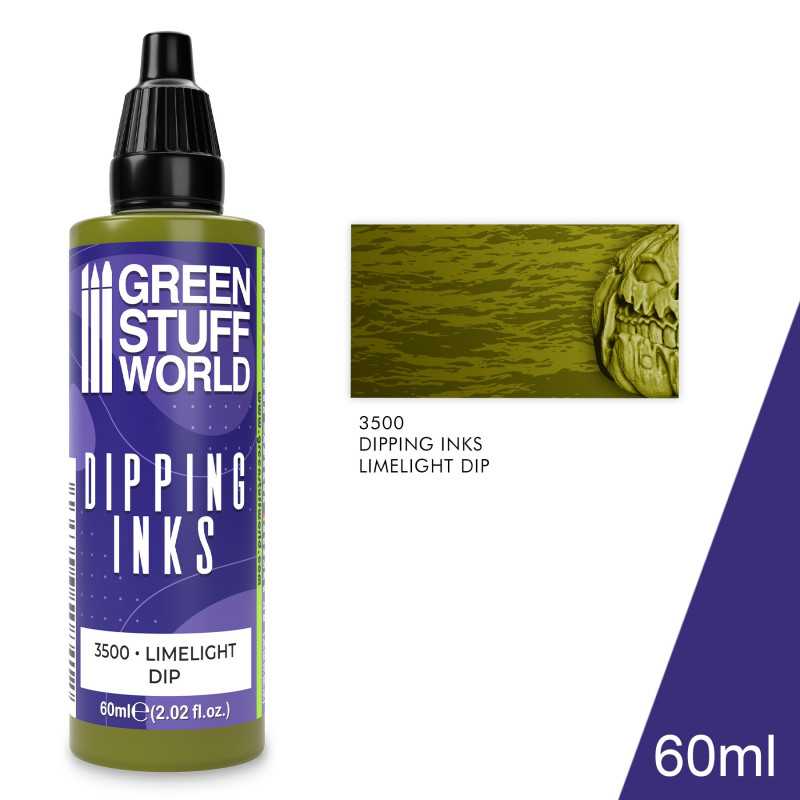 NordicDice Paint 60 ml Dipping ink 60 ml - LIMELIGHT DIP